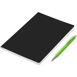 Altitude Perry Notebook & Pen Set Lime Green.